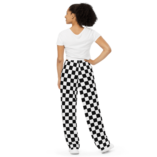 Classic Checkerboard Unisex Lounge Pants Goth Cloth Co.