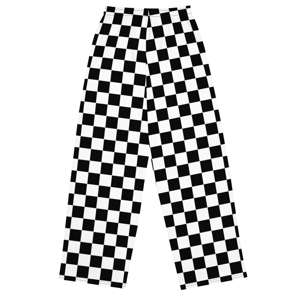 Classic Checkerboard Unisex Lounge Pants Goth Cloth Co.