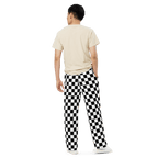 Classic Checkerboard Unisex Lounge Pants Goth Cloth Co.