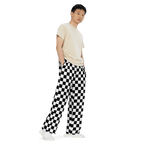 Classic Checkerboard Unisex Lounge Pants Goth Cloth Co.