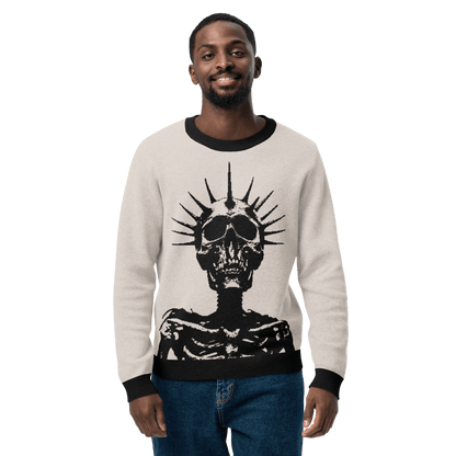 Corpse King Knit Crew Neck Sweater Goth Cloth Co.