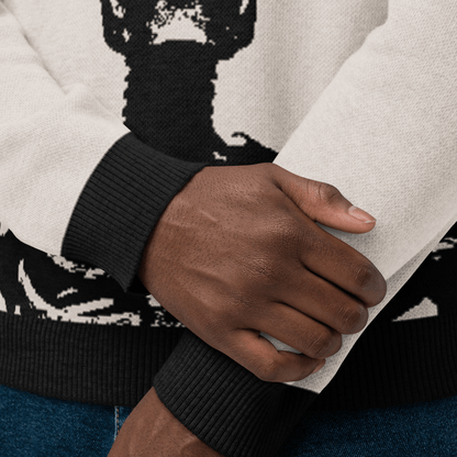 Corpse King Knit Crew Neck Sweater Goth Cloth Co.