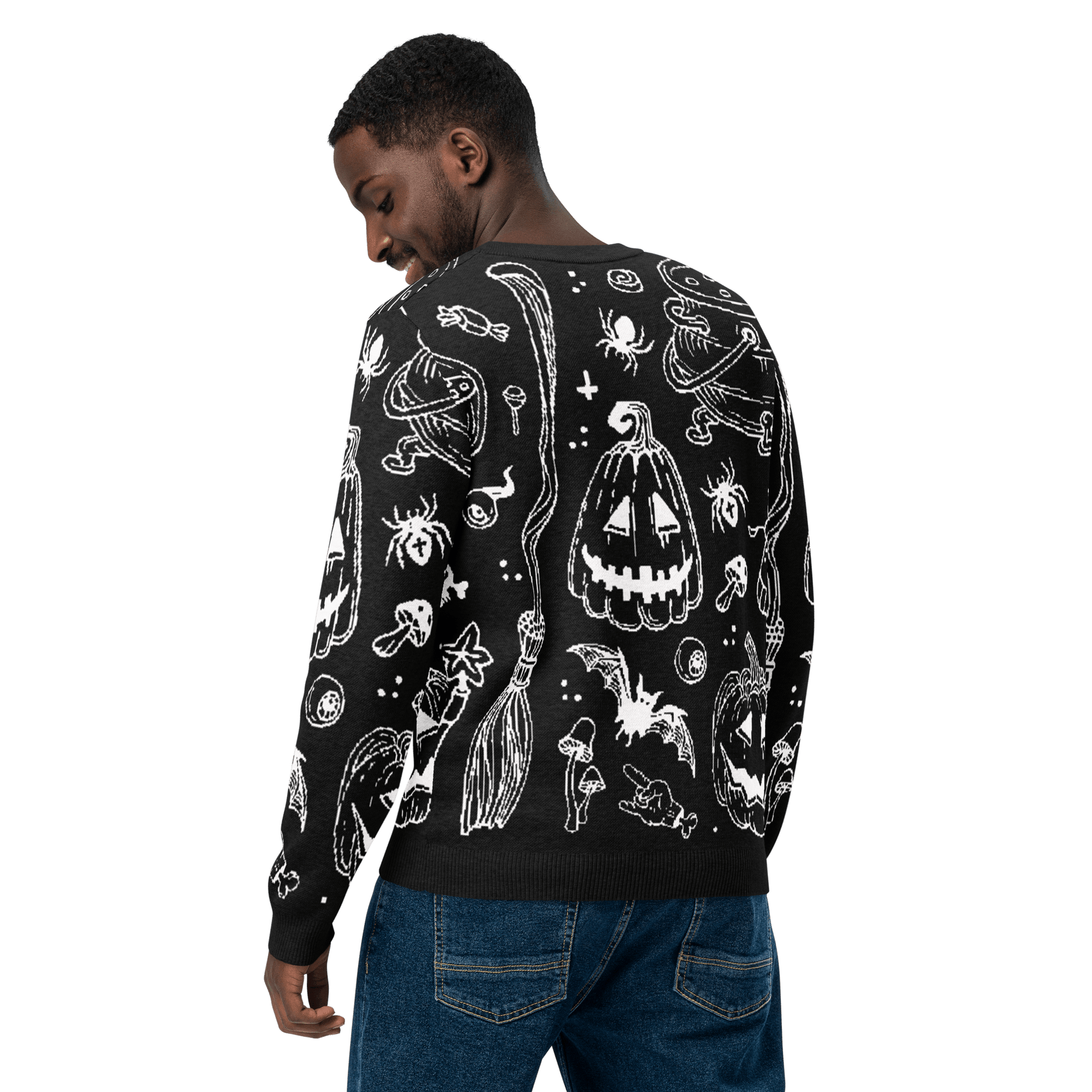Cozy Creep Knit Crewneck Sweater Goth Cloth Co.