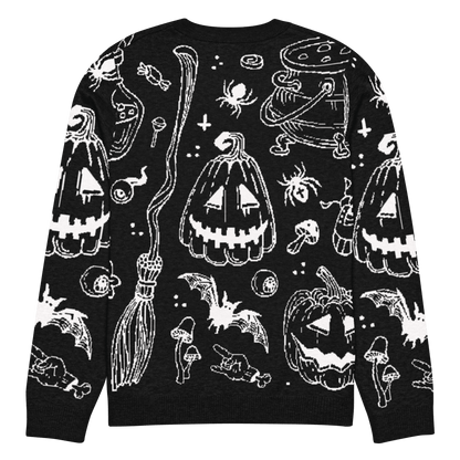 Cozy Creep Knit Crewneck Sweater Goth Cloth Co.