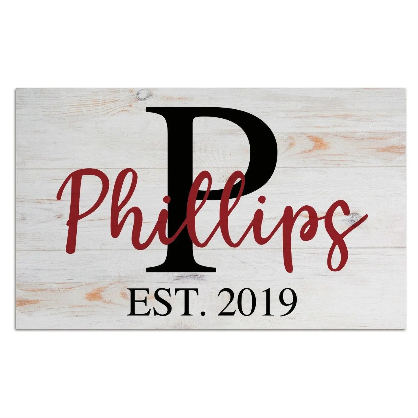 custom wedding sign - rustic wedding sign - family name sign Joyful Moose