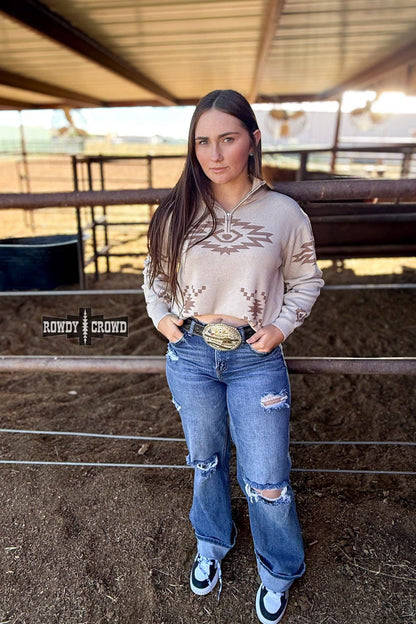 Mesa Aztec Pullover Wild Cactus Boutique
