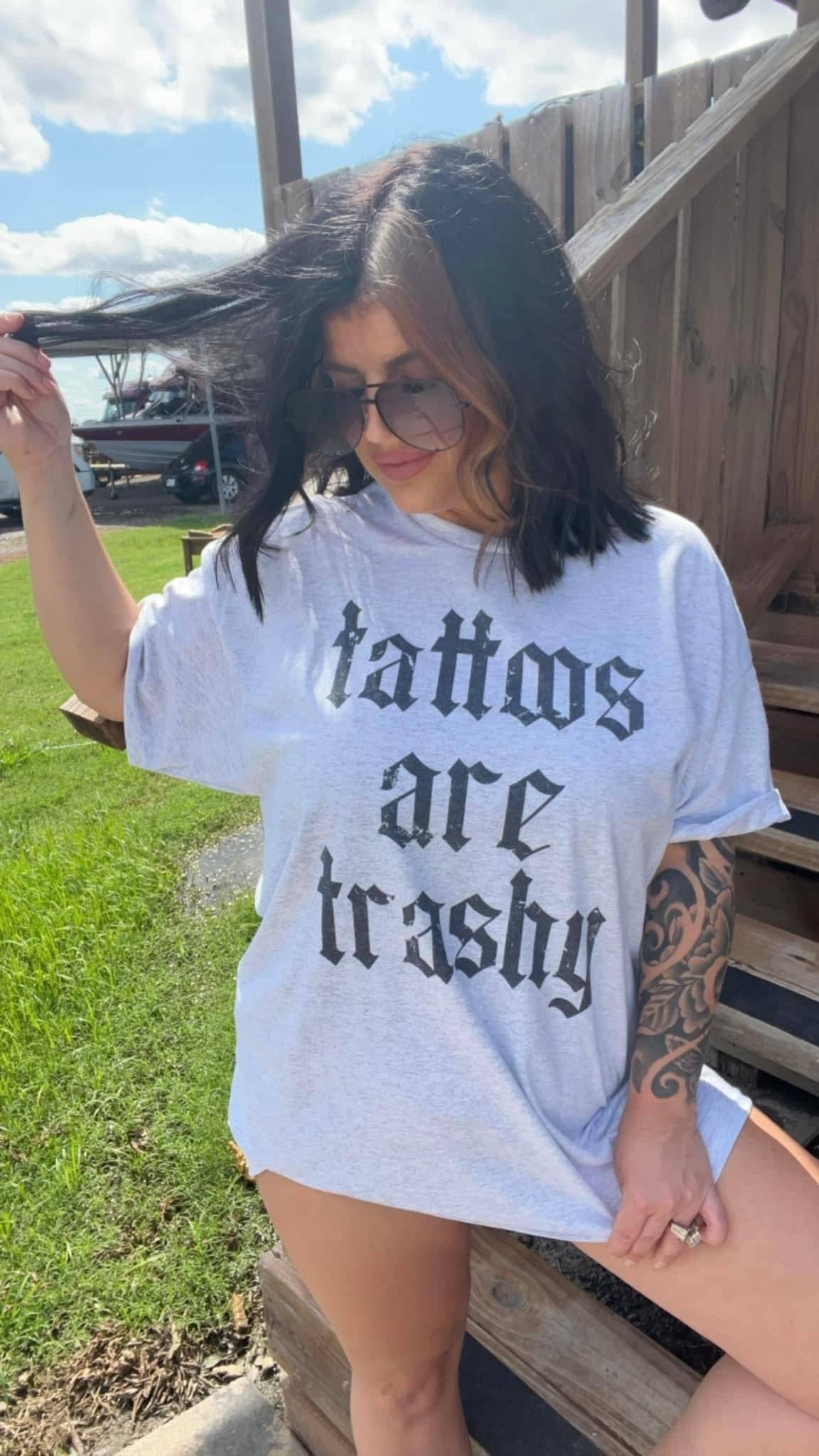 Tattoos Are Trashy Wild Cactus Boutique