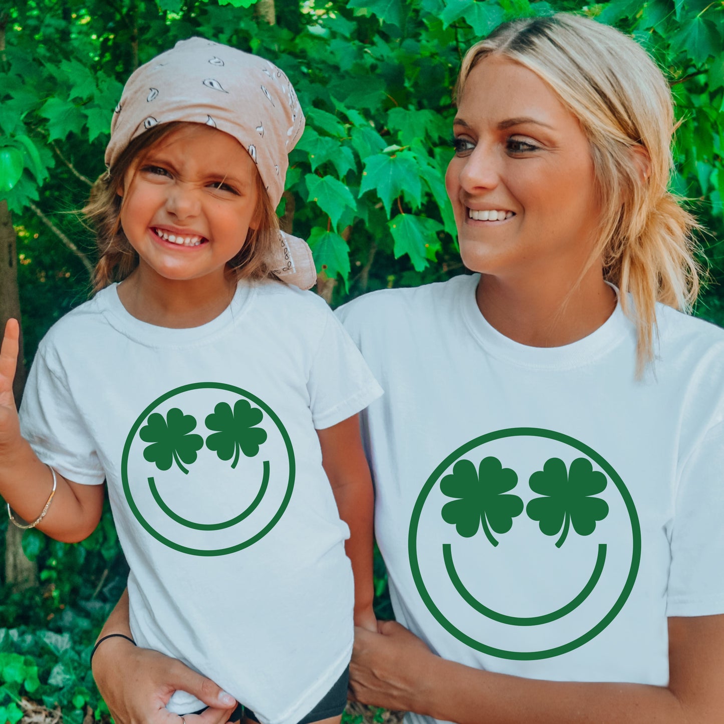 YOUTH Shamrock Eyes Tee *2 Colors (XS-XL) Chloe Vs Tank The Boutique
