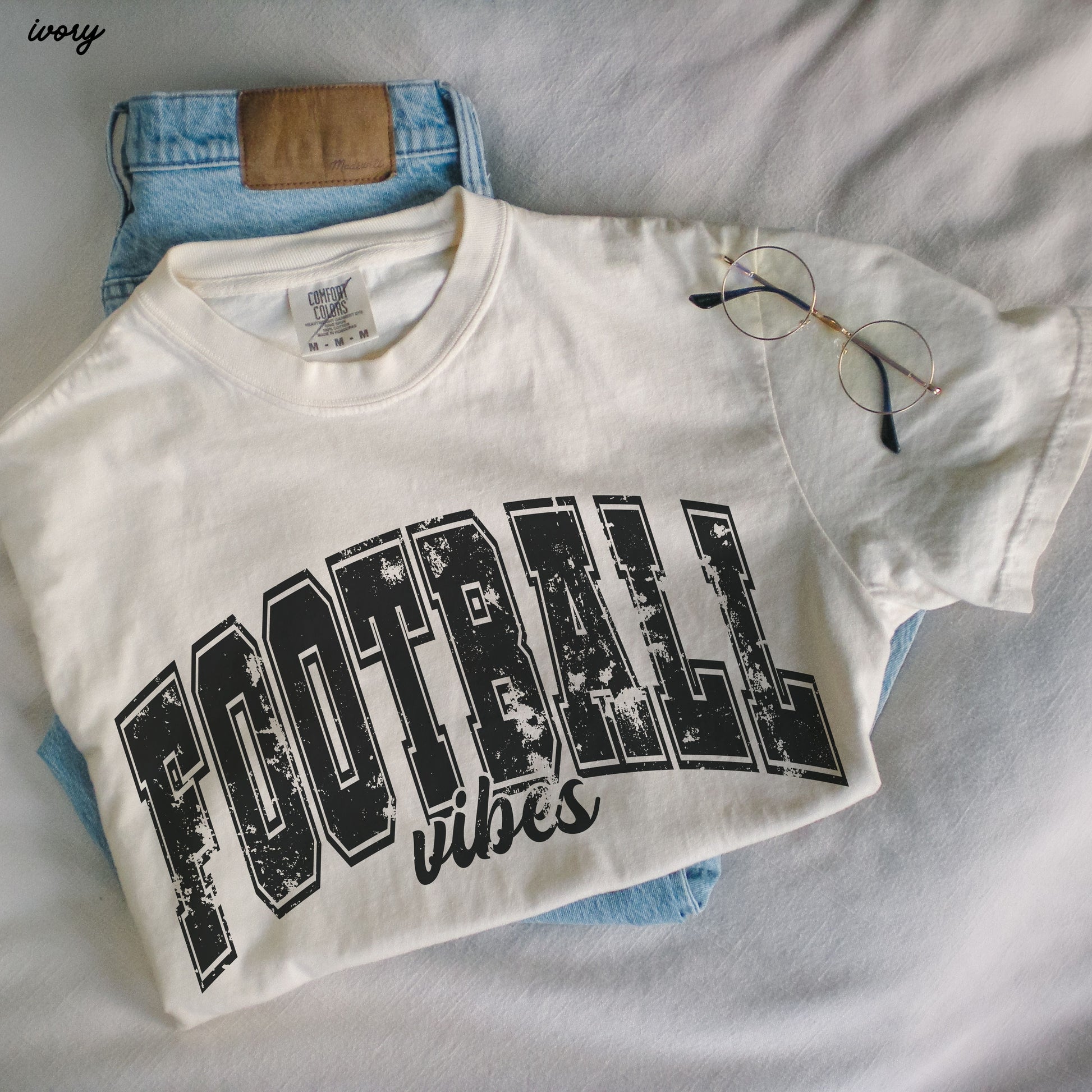 Football Vibes Tee *14 Colors (S-3X) Chloe Vs Tank The Boutique