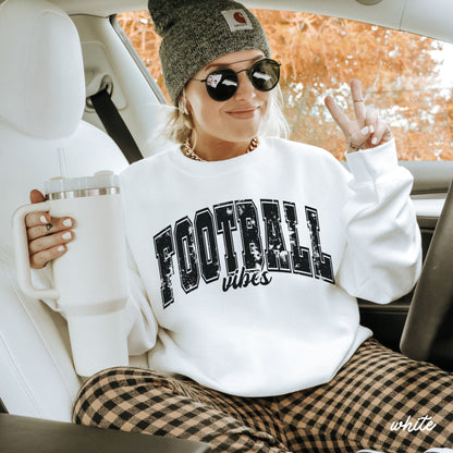 Football Vibes Sweatshirt *7 Colors (S-3X) Chloe Vs Tank The Boutique