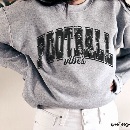 Football Vibes Sweatshirt *7 Colors (S-3X) Chloe Vs Tank The Boutique