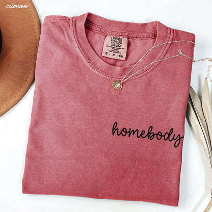 Homebody Cursive Tee *10 Colors (S-3X) Chloe Vs Tank The Boutique