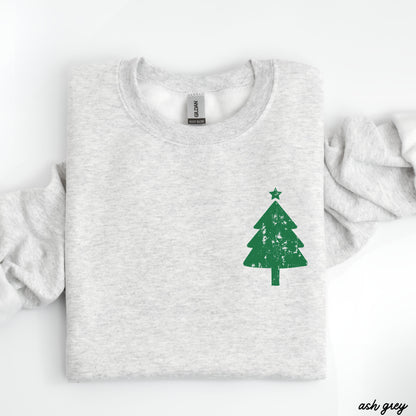 Xmas Tree Pocket Sweatshirt *6 Colors (S-3X) Chloe Vs Tank The Boutique