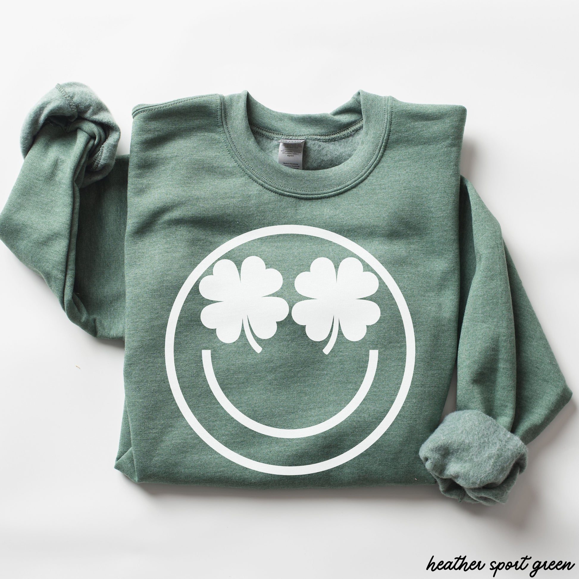 Shamrock Eyes Sweatshirt *5 Colors (S-3X) Chloe Vs Tank The Boutique