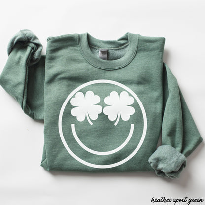 Shamrock Eyes Sweatshirt *5 Colors (S-3X) Chloe Vs Tank The Boutique