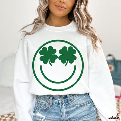Shamrock Eyes Sweatshirt *5 Colors (S-3X) Chloe Vs Tank The Boutique