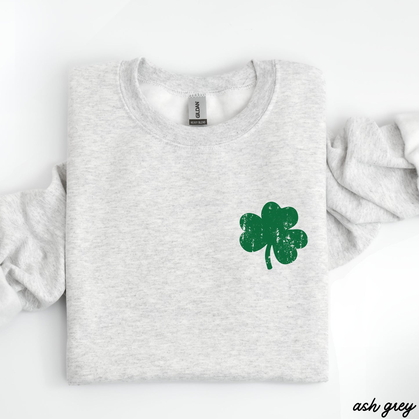 Pocket Shamrock Sweatshirt *4 Colors (S-3X) Chloe Vs Tank The Boutique