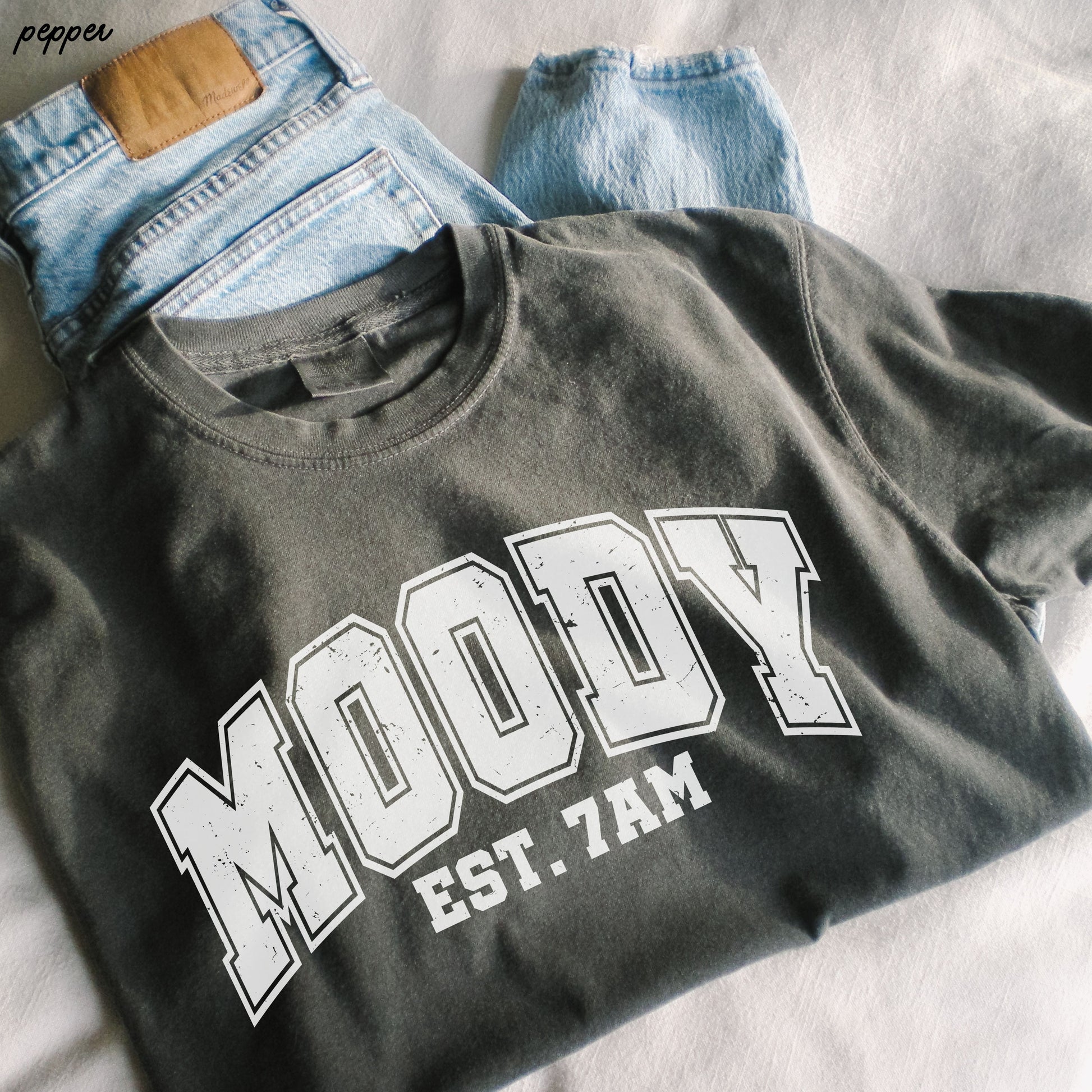 Moody 7am Tee *9 Colors (S-3X) Chloe Vs Tank The Boutique