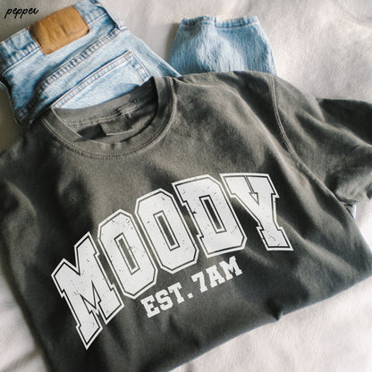 Moody 7am Tee *9 Colors (S-3X) Chloe Vs Tank The Boutique
