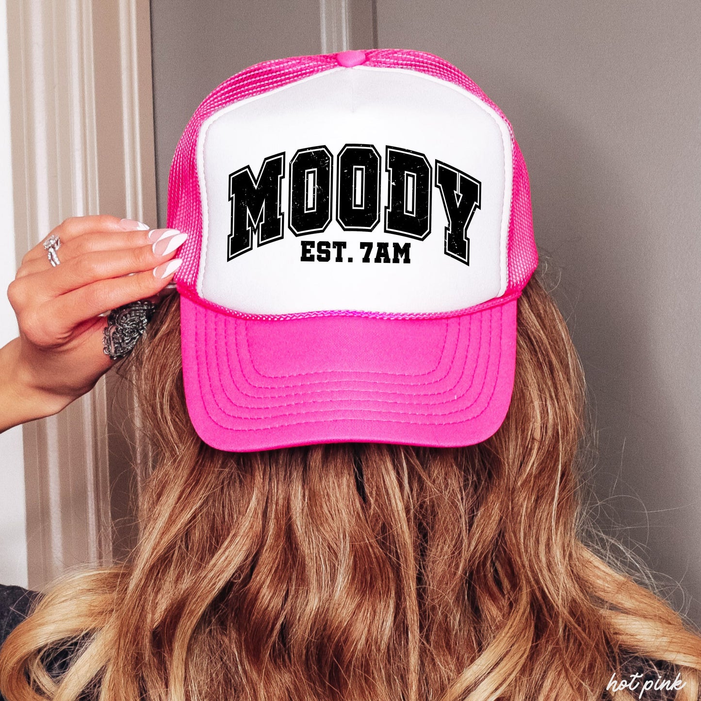 Moody 7am Trucker Hat *5 COLORS Chloe Vs Tank The Boutique
