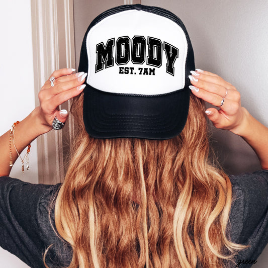 Moody 7am Trucker Hat *5 COLORS Chloe Vs Tank The Boutique