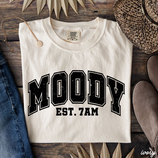 Moody 7am Tee *9 Colors (S-3X) Chloe Vs Tank The Boutique