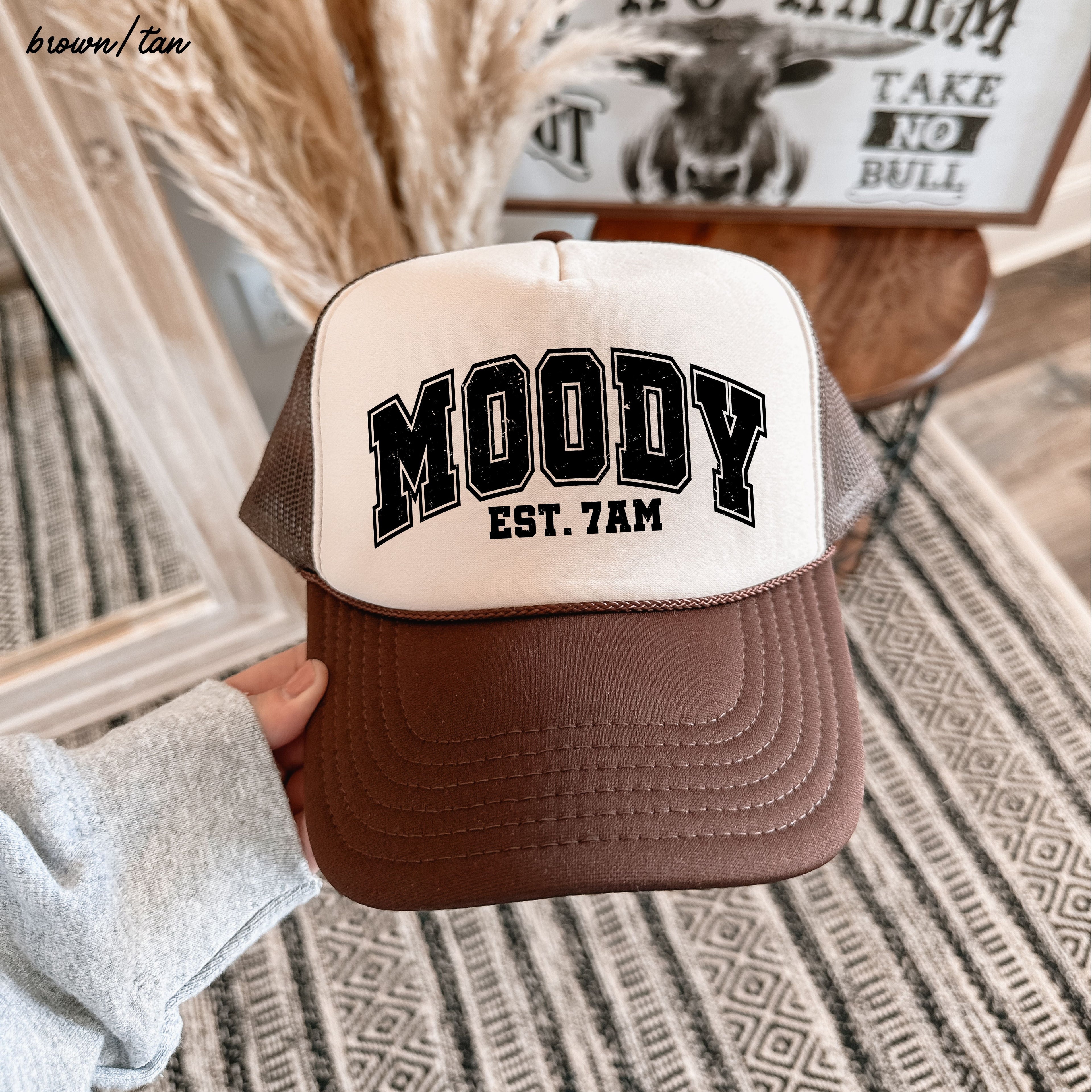 Moody 7am Trucker Hat *5 COLORS Chloe Vs Tank The Boutique