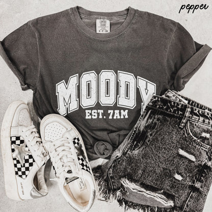 Moody 7am Tee *9 Colors (S-3X) Chloe Vs Tank The Boutique