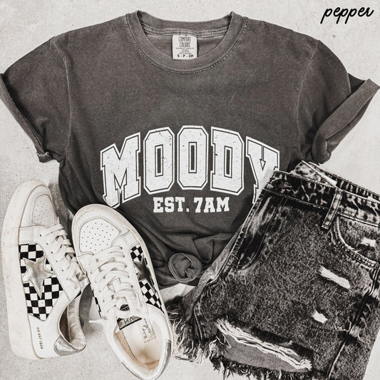 Moody 7am Tee *9 Colors (S-3X) Chloe Vs Tank The Boutique