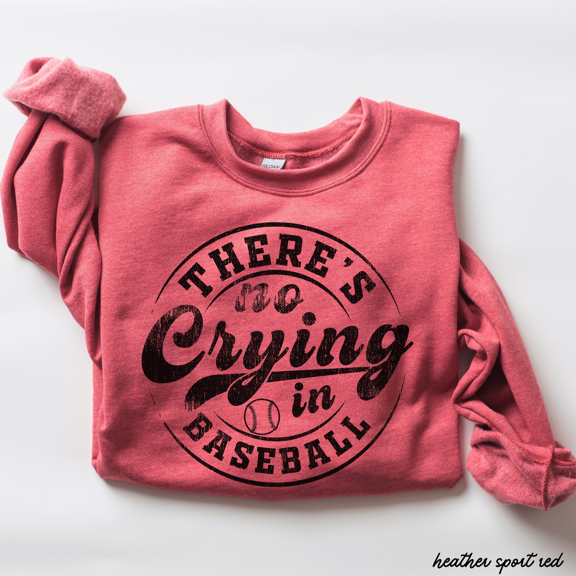 No Crying in Baseball Sweatshirt *8 Colors (S-3X) Chloe Vs Tank The Boutique