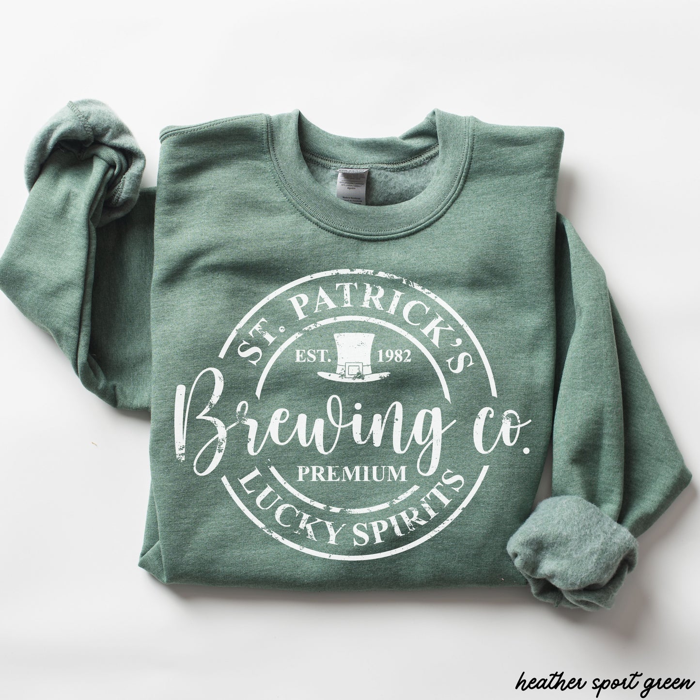 St. Patrick's Brewing Sweatshirt *5 Colors (S-3X) Chloe Vs Tank The Boutique