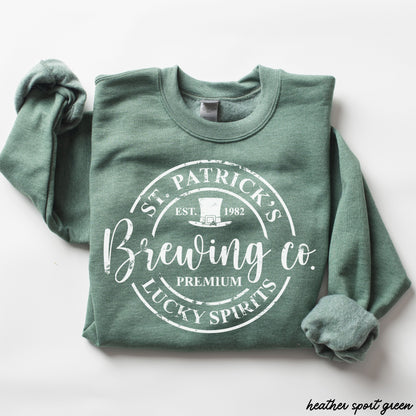 St. Patrick's Brewing Sweatshirt *5 Colors (S-3X) Chloe Vs Tank The Boutique