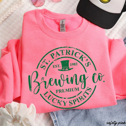 St. Patrick's Brewing Sweatshirt *5 Colors (S-3X) Chloe Vs Tank The Boutique