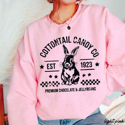 Cottontail Candy Co Sweatshirt *8 Colors (S-3X) Chloe Vs Tank The Boutique