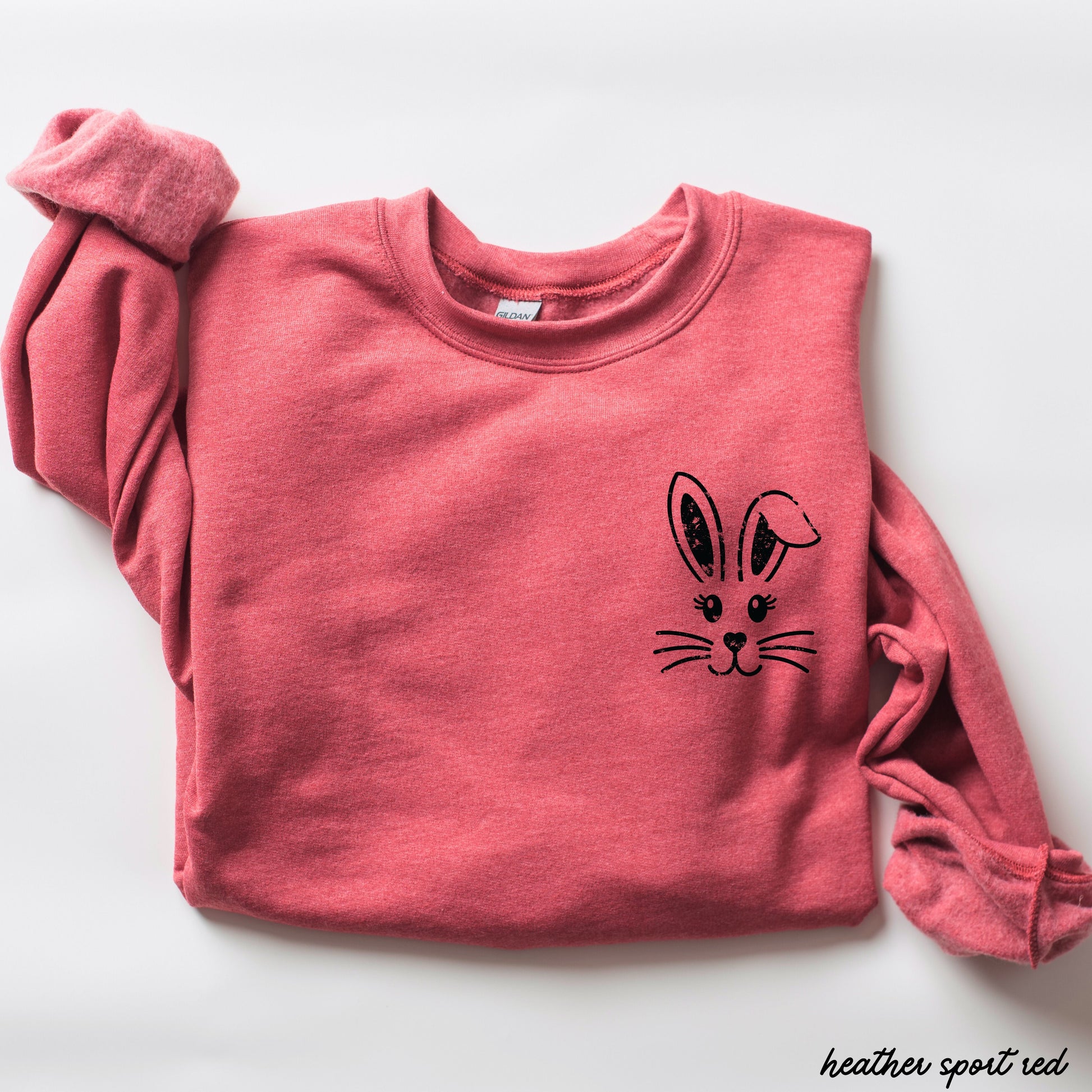 Pocket Bunny Sweatshirt *12 Colors (S-3X) Chloe Vs Tank The Boutique