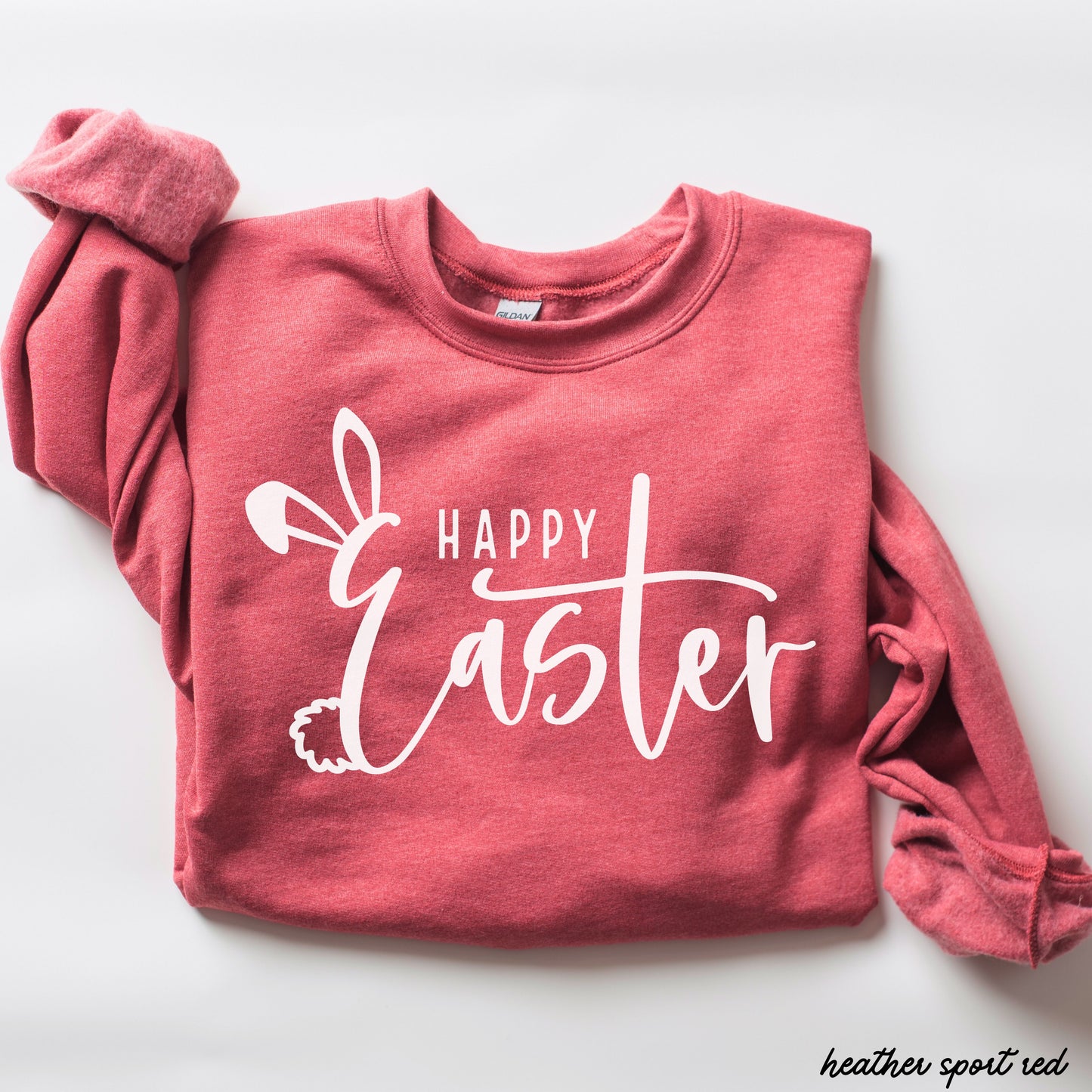 Happy Easter Sweatshirt *9 Colors (S-3X) Chloe Vs Tank The Boutique
