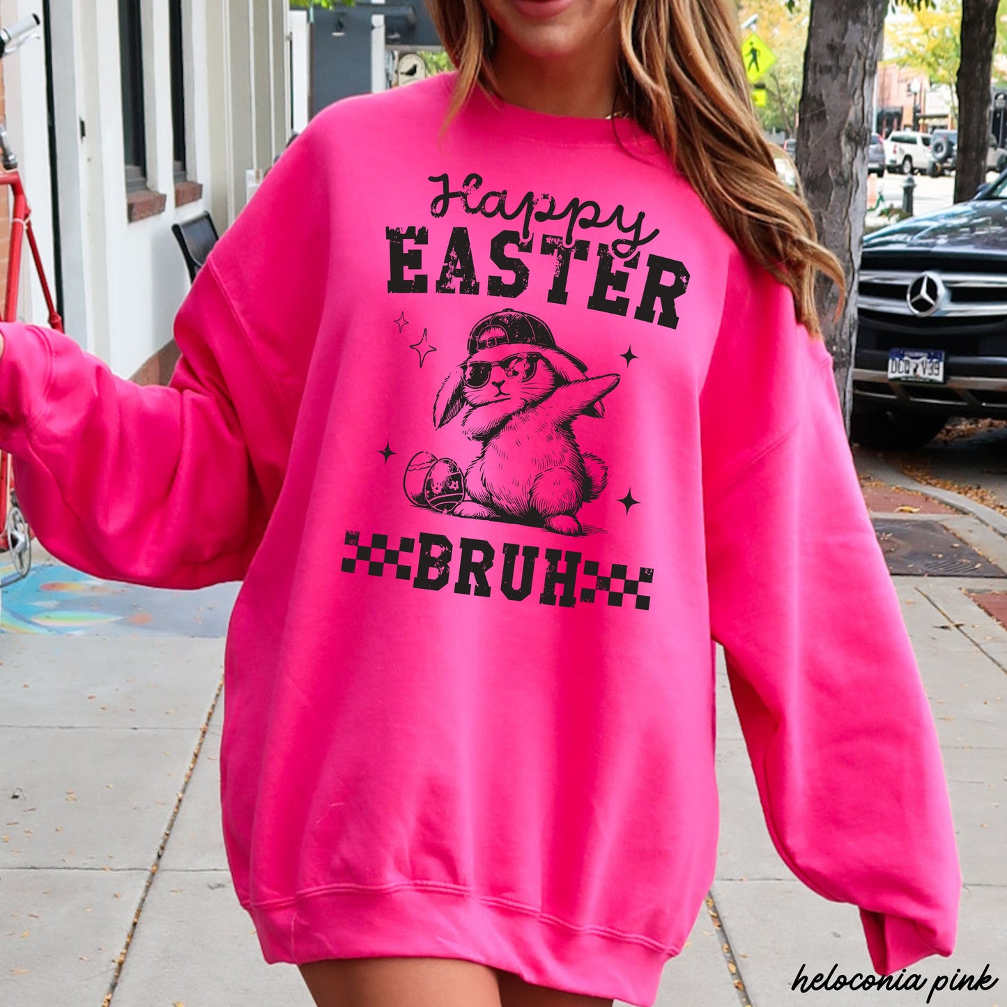 Easter Bruh Sweatshirt *8 Colors (S-3X) Chloe Vs Tank The Boutique