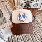 Baseball Star Eyes Trucker Hat *9 Colors Chloe Vs Tank The Boutique