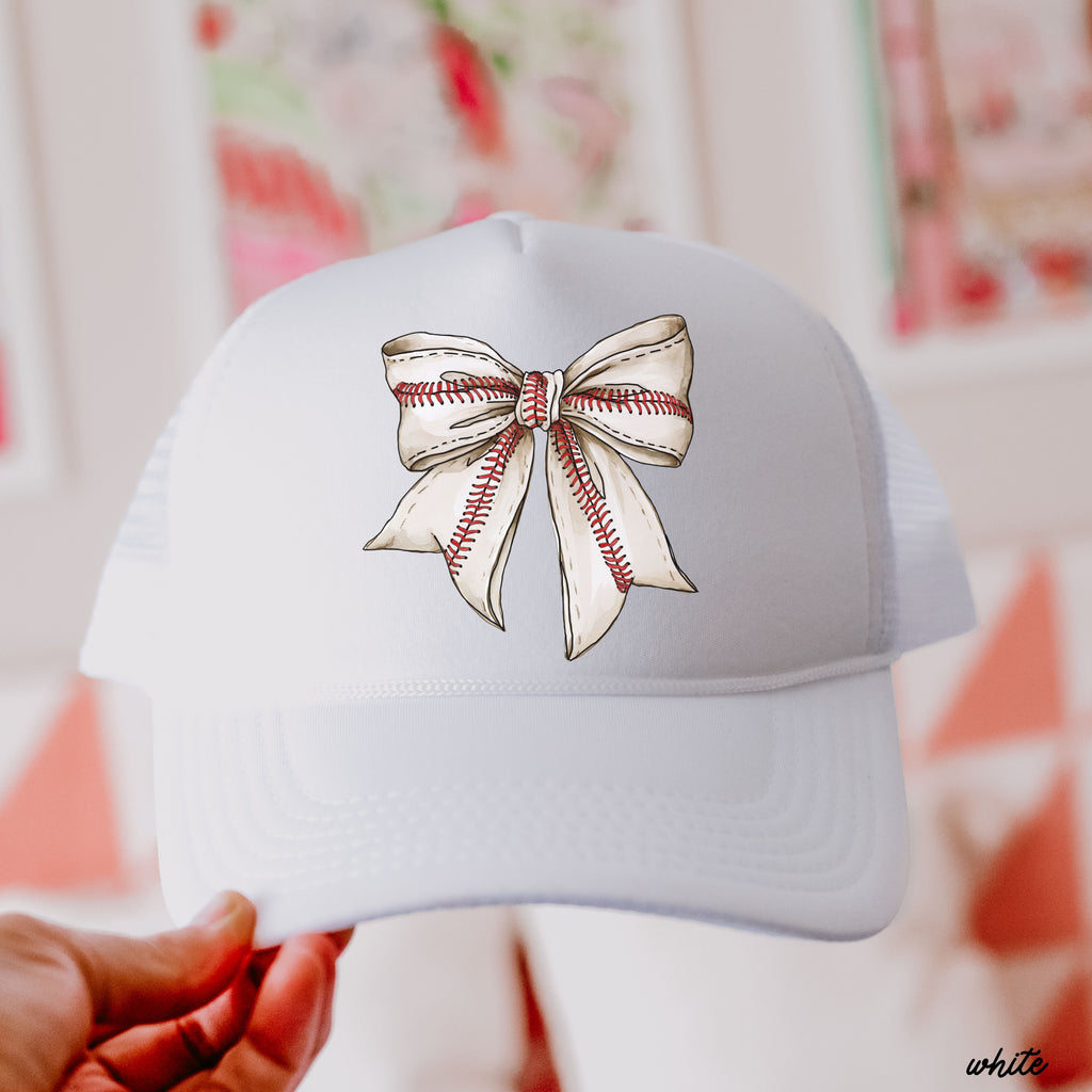 Baseball Coquette Trucker Hat *9 Colors Chloe Vs Tank The Boutique