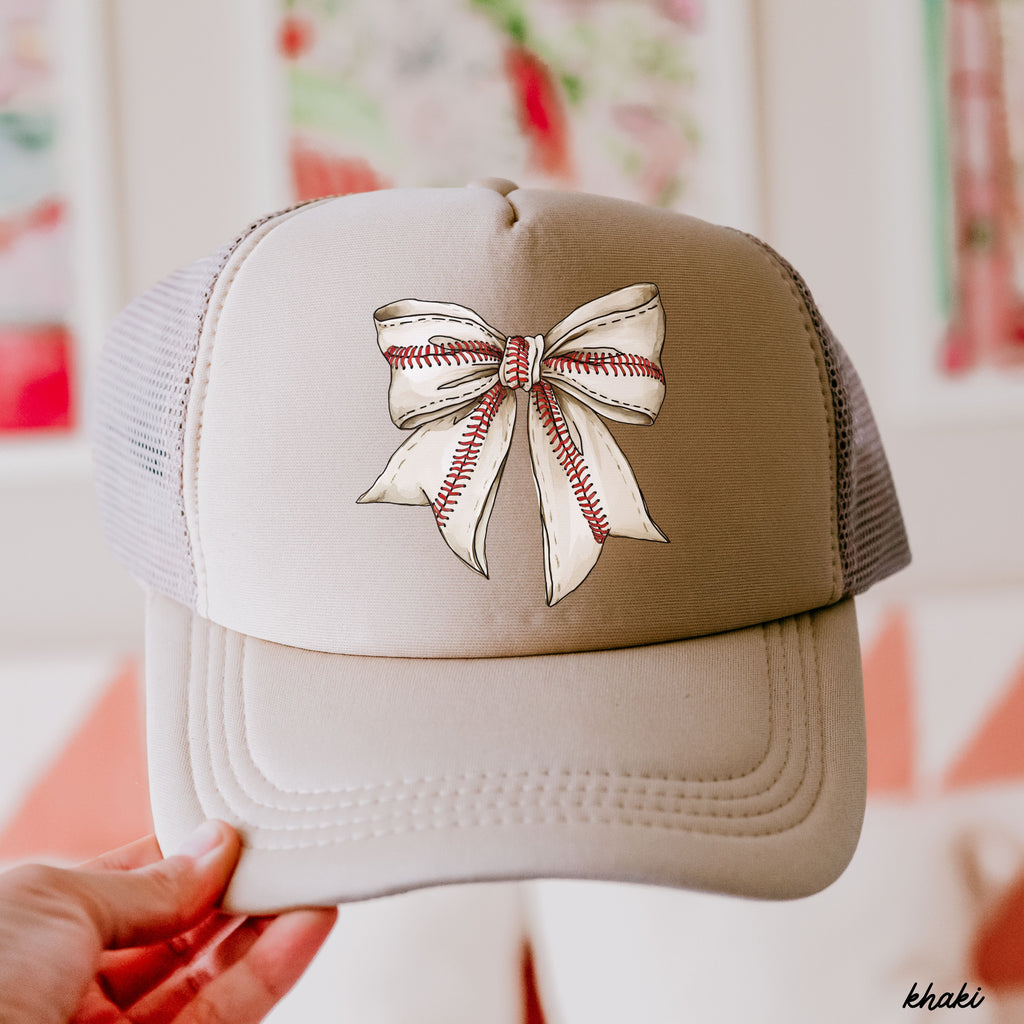 Baseball Coquette Trucker Hat *9 Colors Chloe Vs Tank The Boutique
