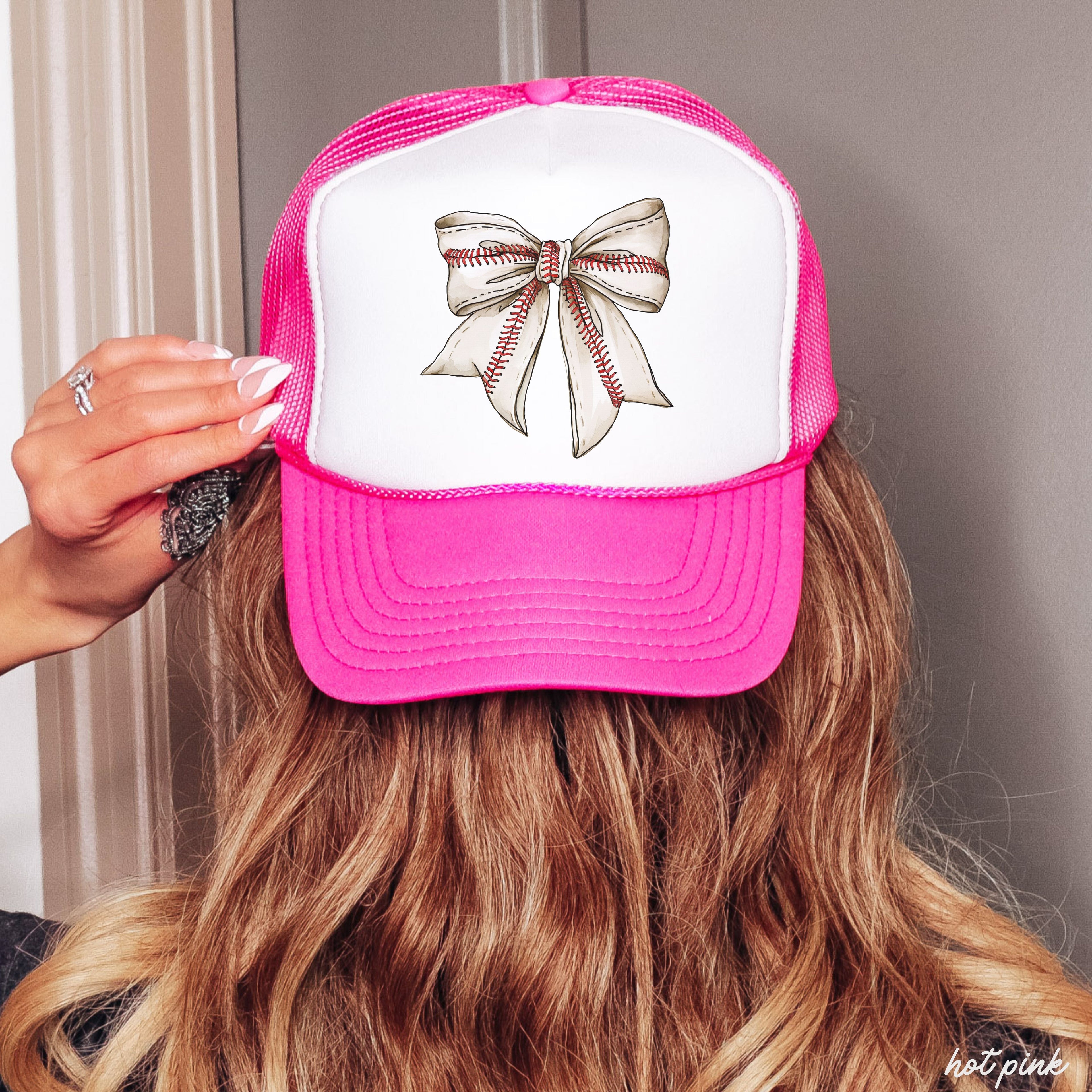 Baseball Coquette Trucker Hat *9 Colors Chloe Vs Tank The Boutique
