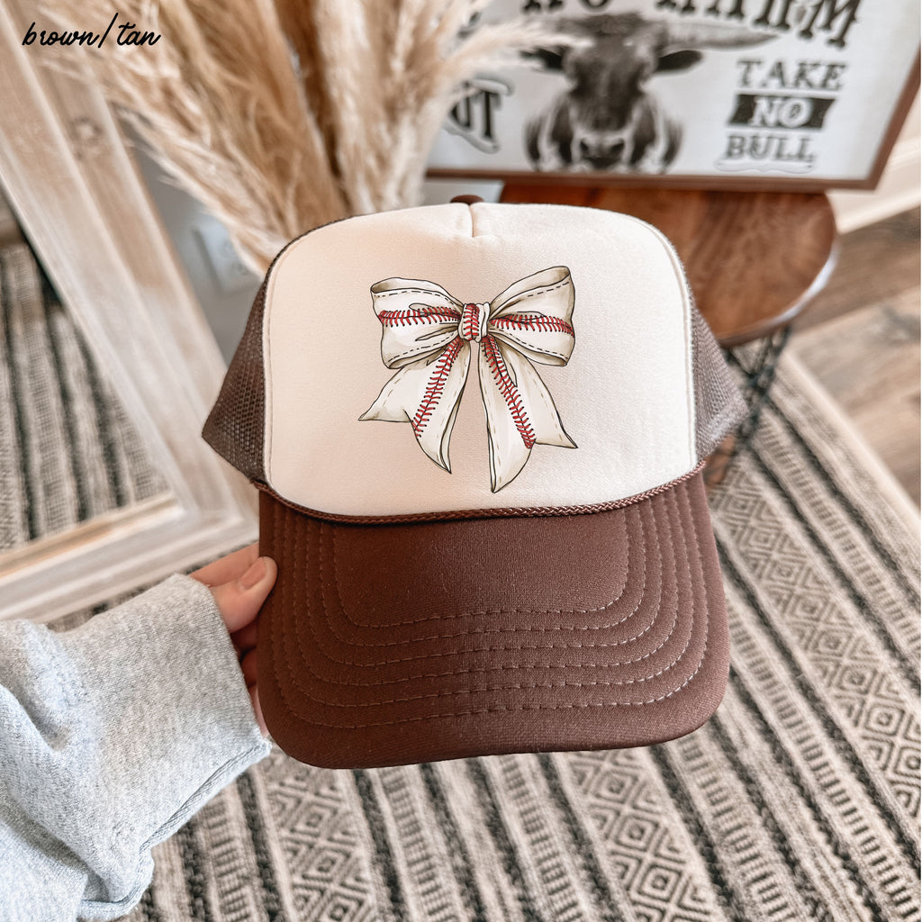 Baseball Coquette Trucker Hat *9 Colors Chloe Vs Tank The Boutique