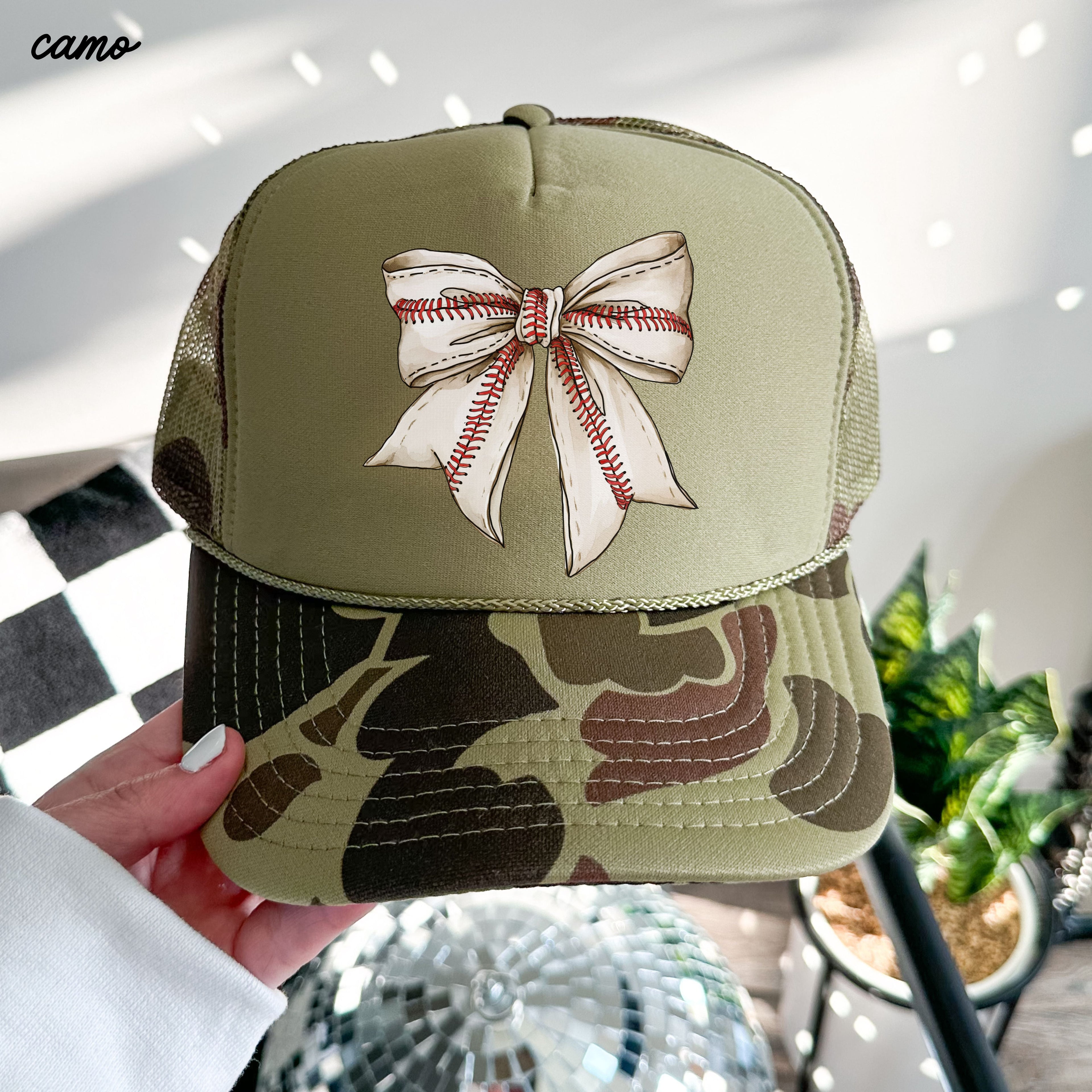 Baseball Coquette Trucker Hat *9 Colors Chloe Vs Tank The Boutique