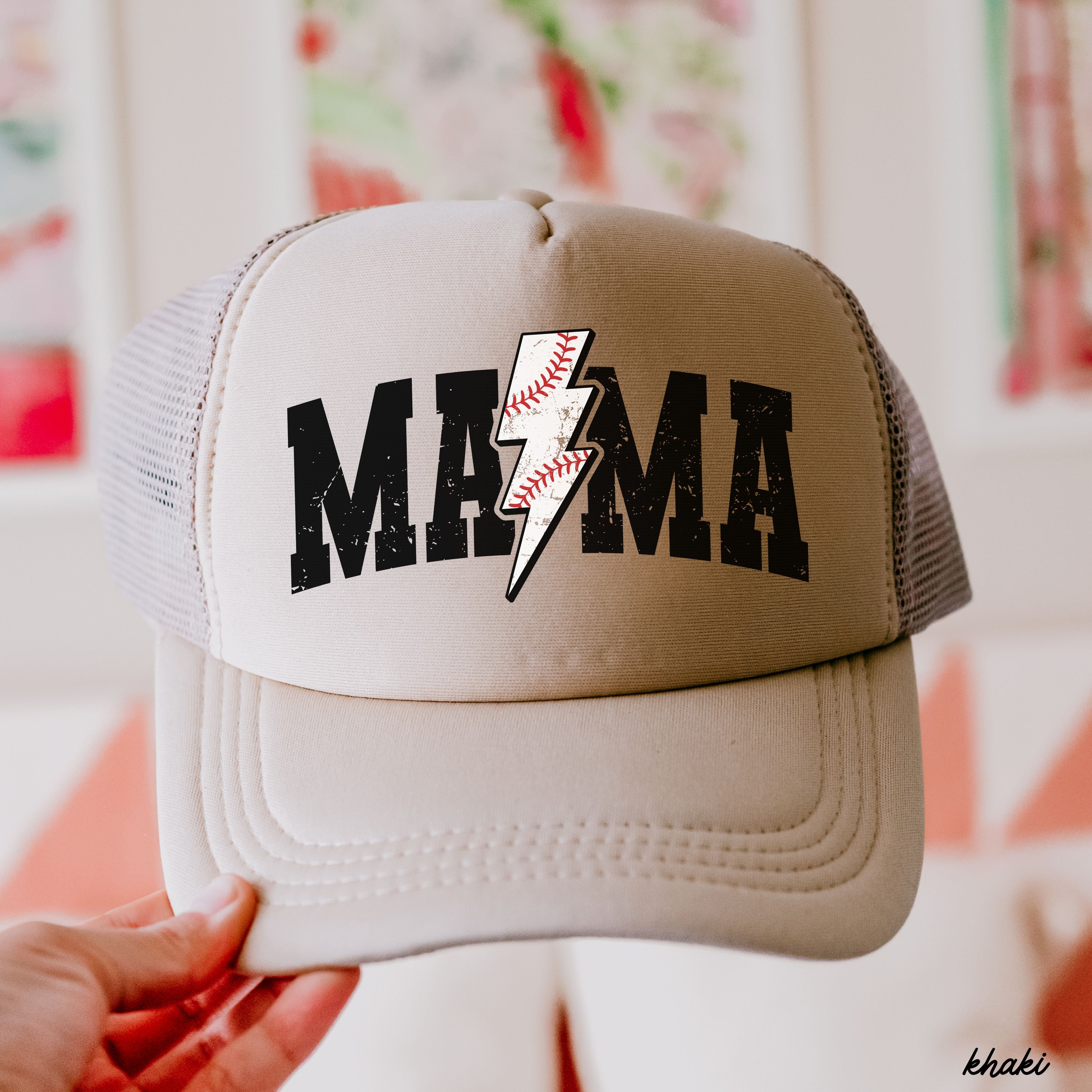 Baseball Mama Bolt Trucker Hat *9 Colors Chloe Vs Tank The Boutique
