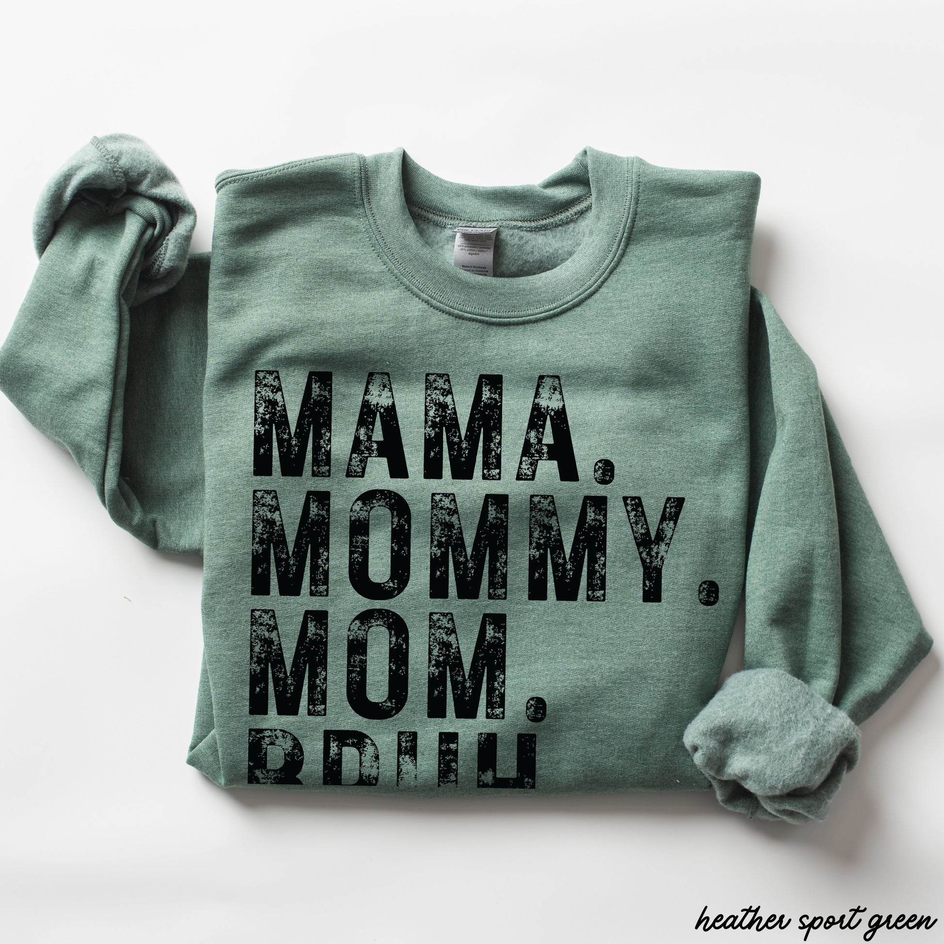 Mama Mommy Bruh Sweatshirt *7 Colors (S-3X) Chloe Vs Tank The Boutique