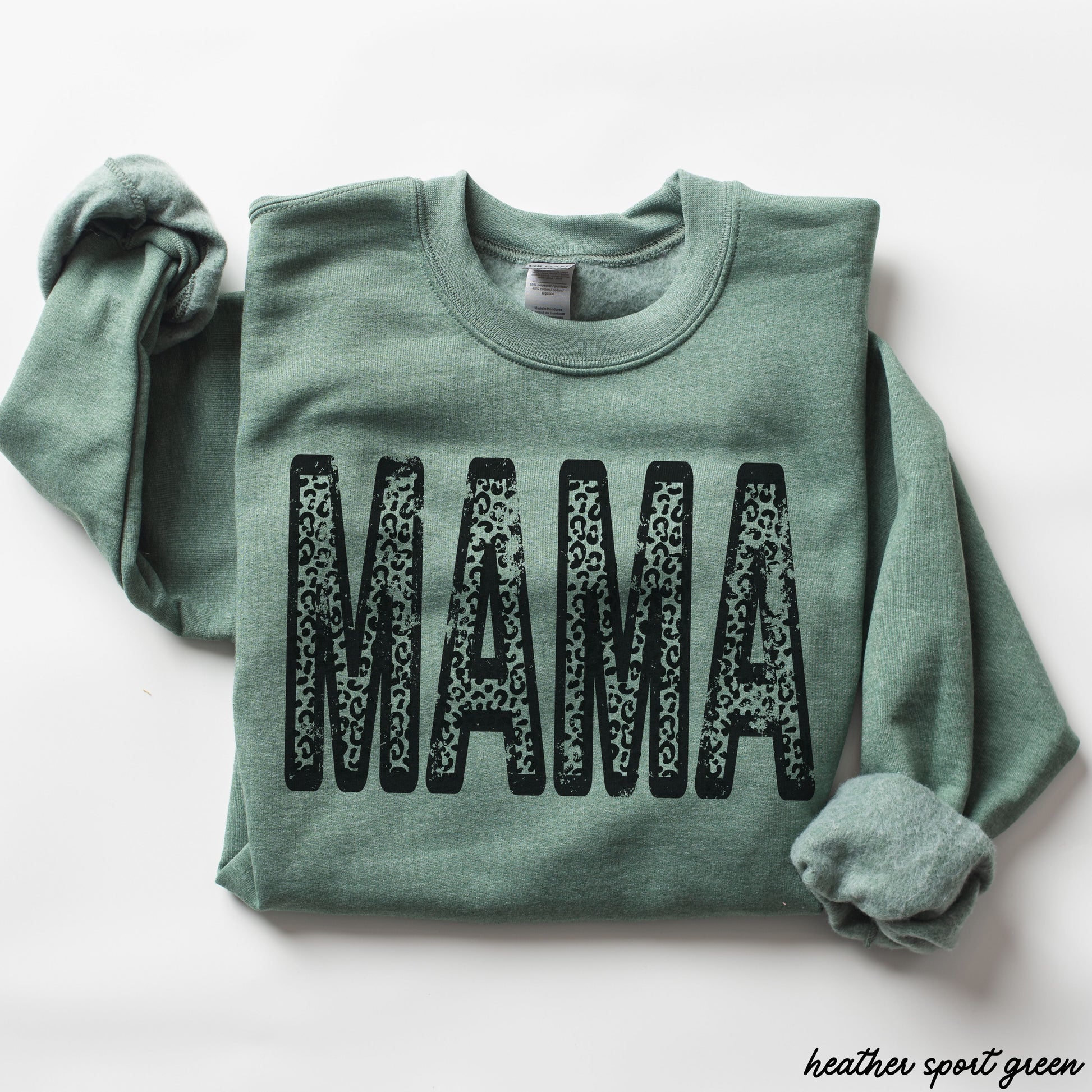 Leopard Mama Sweatshirt *8 Colors (S-3X) Chloe Vs Tank The Boutique