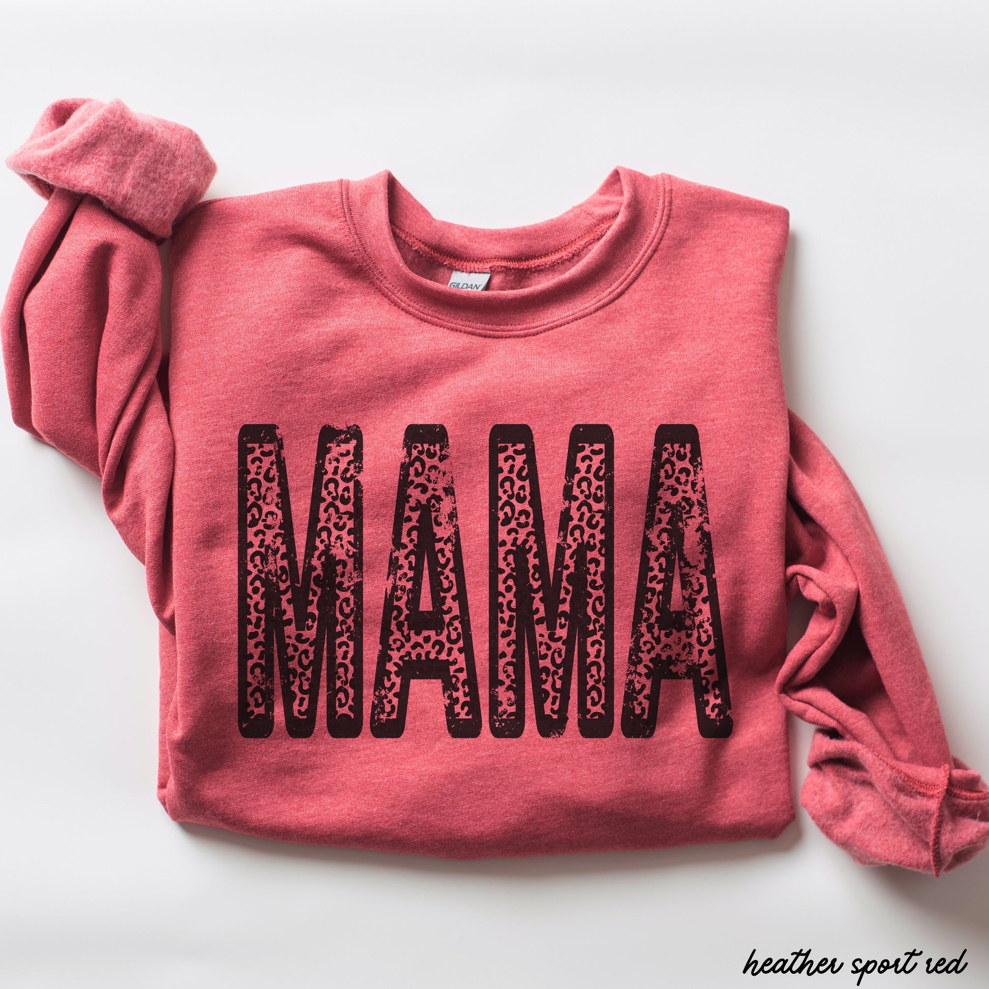 Leopard Mama Sweatshirt *8 Colors (S-3X) Chloe Vs Tank The Boutique