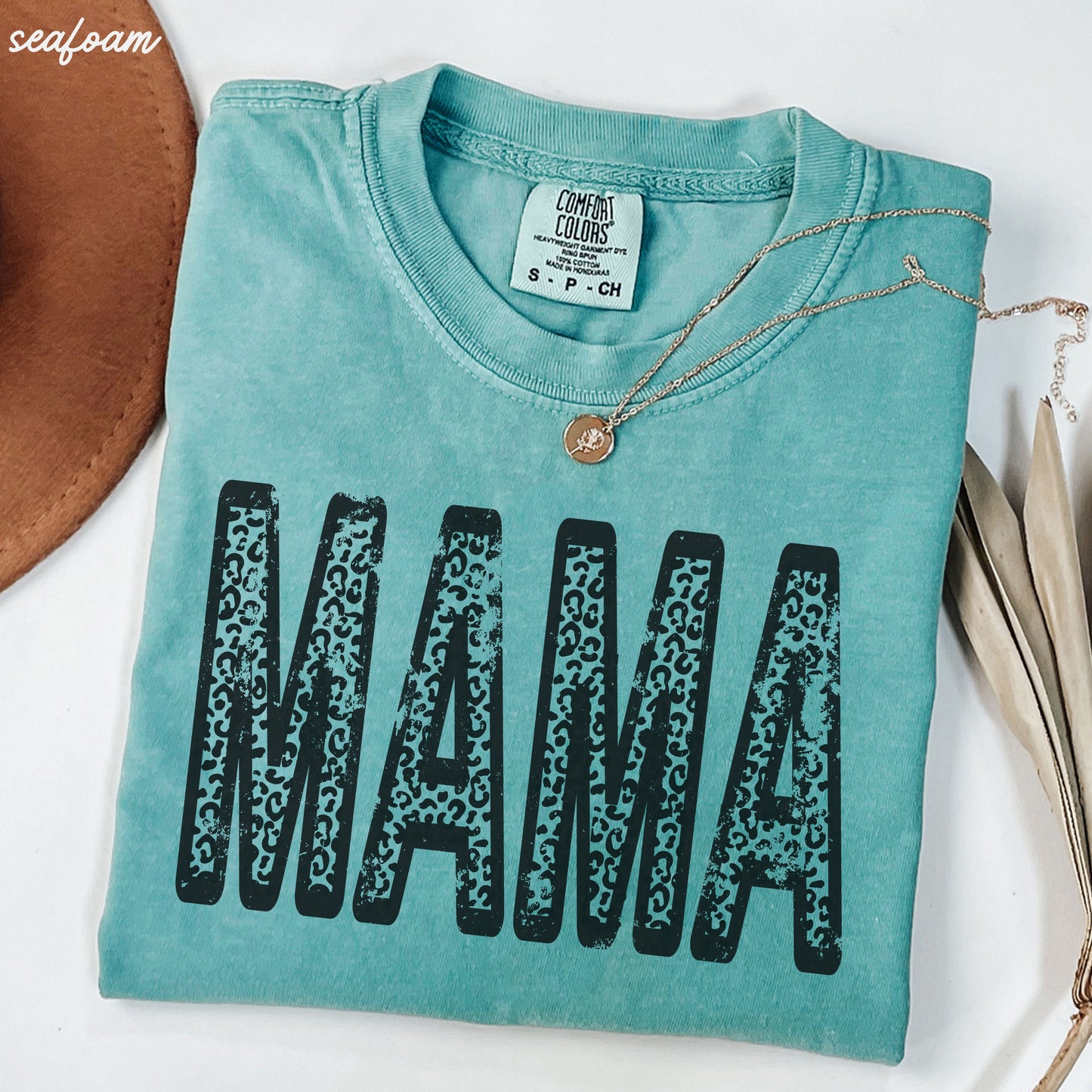Leopard Mama Tee *12 Colors (S-3X) Chloe Vs Tank The Boutique
