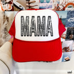 Leopard Mama Trucker Hat *8 COLORS Chloe Vs Tank The Boutique