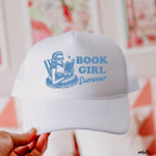 Book Girl Summer Trucker Hat *8 COLORS Chloe Vs Tank The Boutique